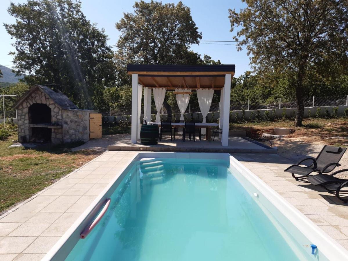 Villa Marie With Pool, Two Bedrooms For 4+2Kids Cavoglave Экстерьер фото