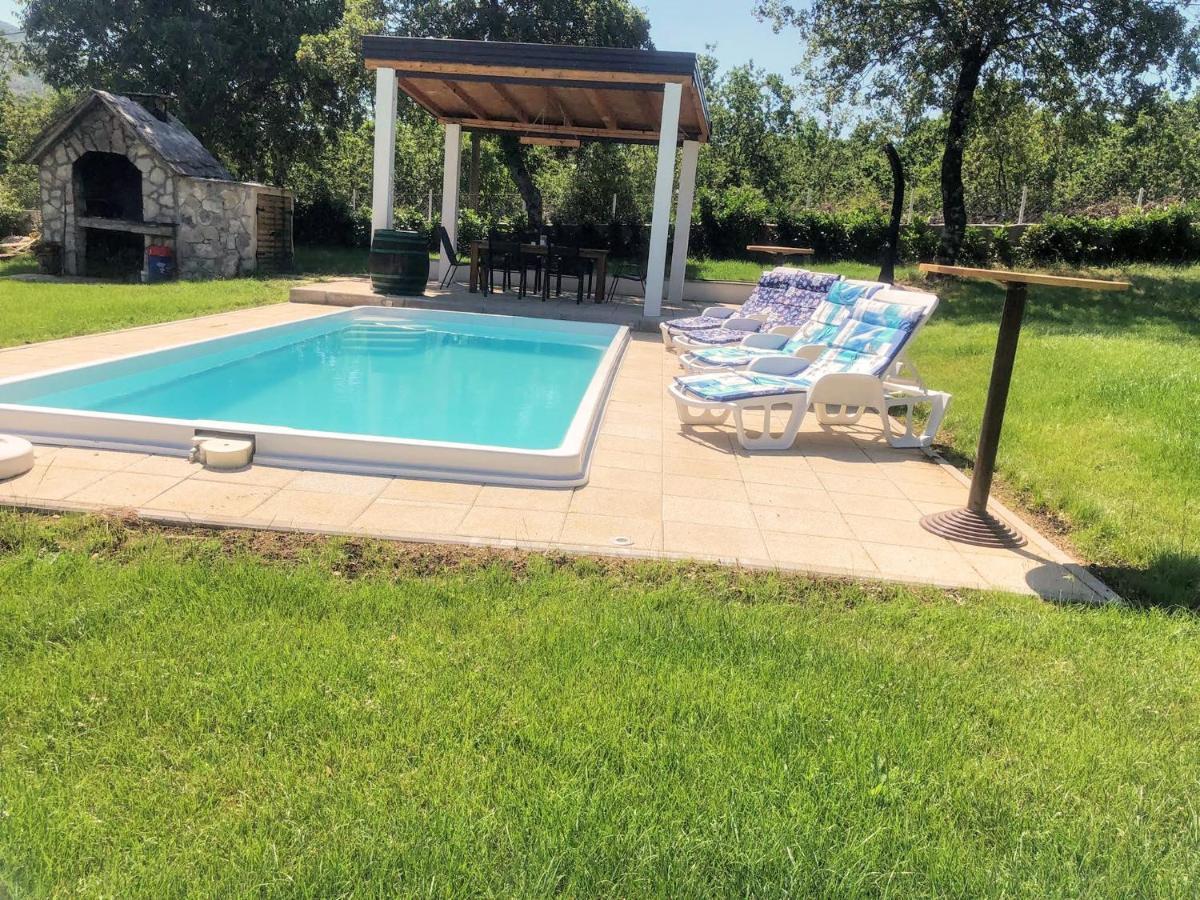 Villa Marie With Pool, Two Bedrooms For 4+2Kids Cavoglave Экстерьер фото
